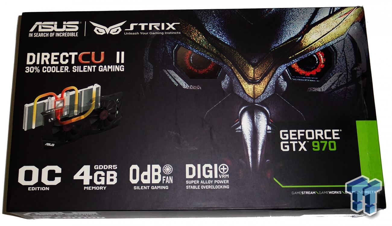 ASUS GeForce GTX 970 4GB STRIX OC Video 