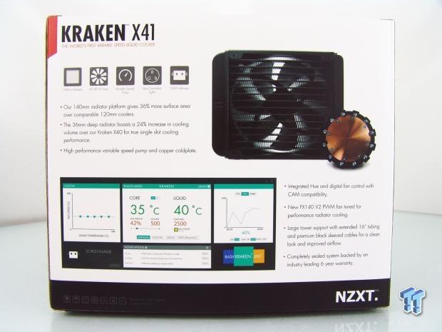 NZXT Kraken X41 140mm AIO CPU Cooler Review 04