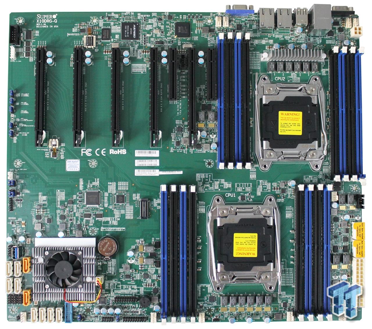 Supermicro X10DRG-Q (Intel C612) Workstation Motherboard Review