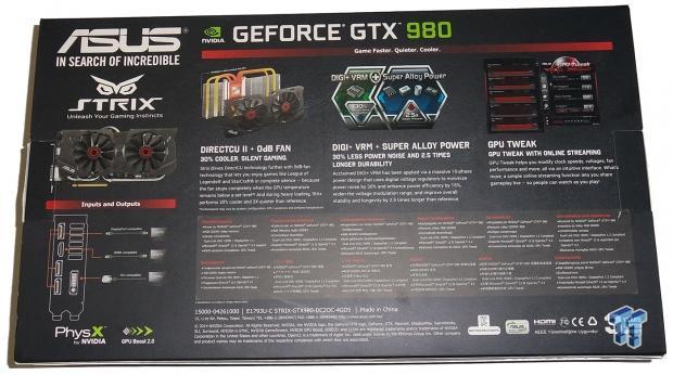 ASUS GeForce GTX 980 4GB STRIX OC Video Card Review