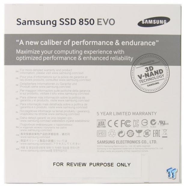 Samsung 850 EVO 250GB 3D V-NAND SSD Review 07