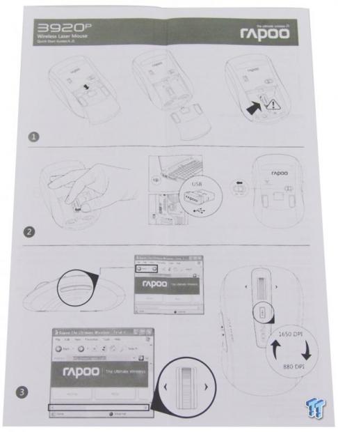 Rapoo 3920P 5G Advanced Wireless Laser Mouse Review 06