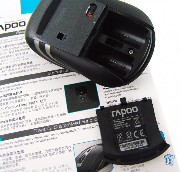 Rapoo 3920P 5G Advanced Wireless Laser Mouse Review 14