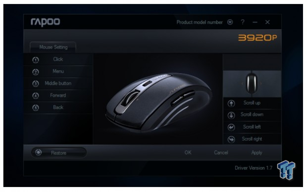 Rapoo 3920P 5G Advanced Wireless Laser Mouse Review 20