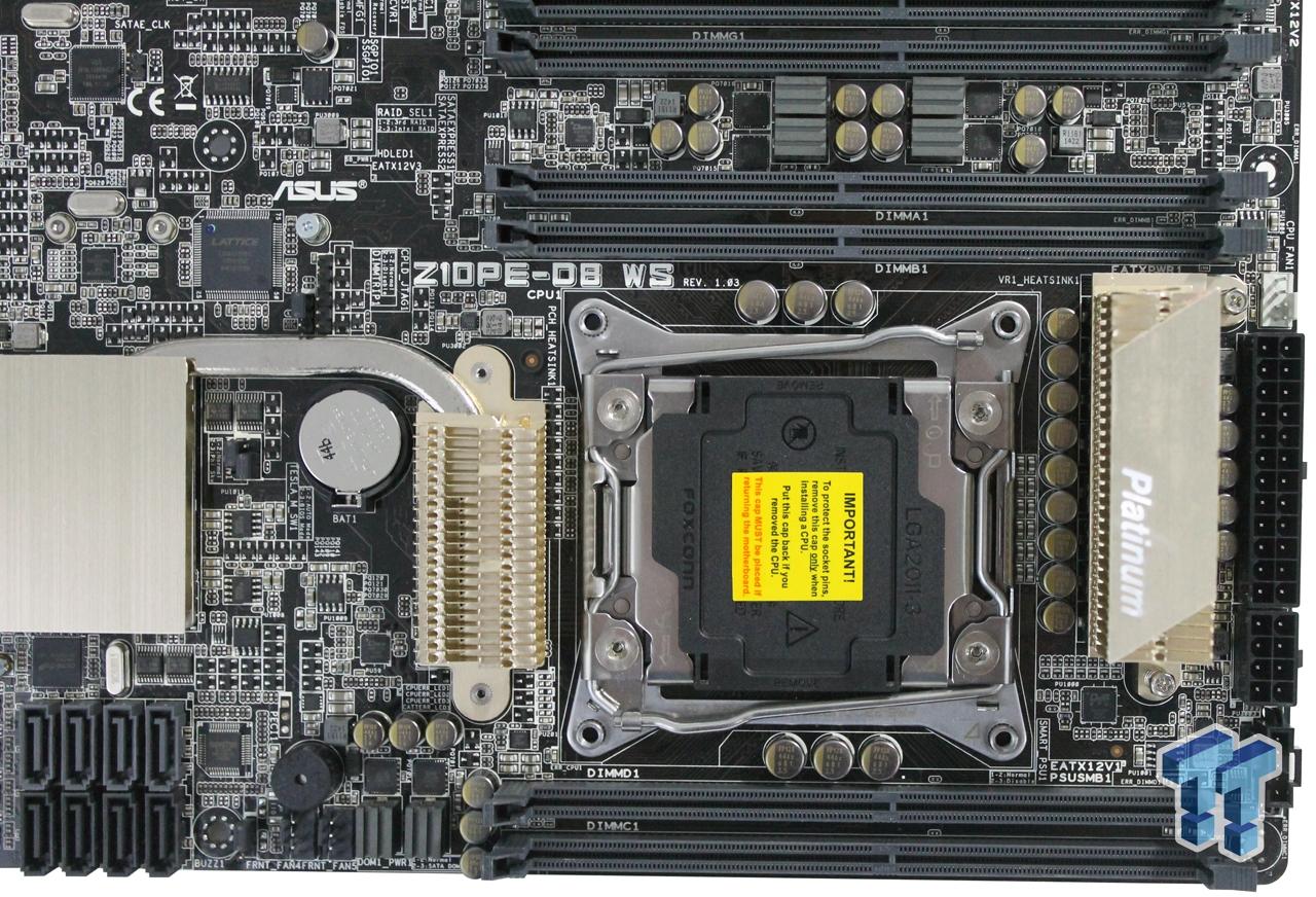 ASUS Z10PE-D8 WS Dual CPU (Intel C612) Workstation Motherboard Review