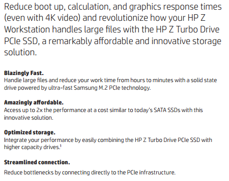 HP Z Turbo 512GB PCIe SSD Review - With RAID 0 Numbers 03 HP Z Turbo 512GB PCIe SSD Review - With RAID 0 Numbers 03