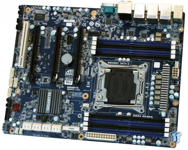 Gigabyte Mw50 Sv0 Intel C612 Workstation Motherboard Review 4680