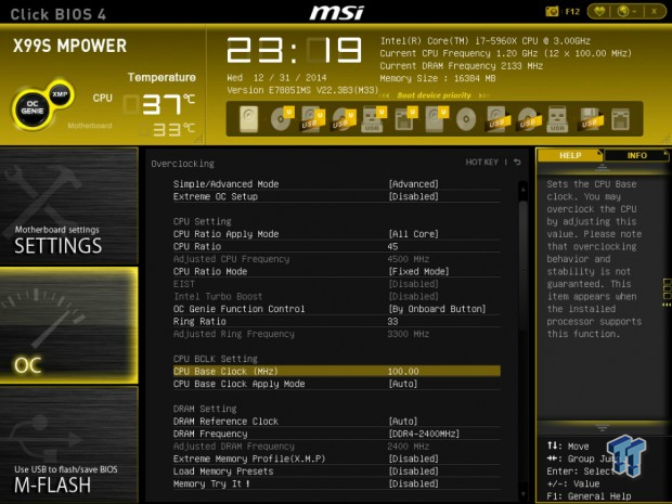 msi auto overclock