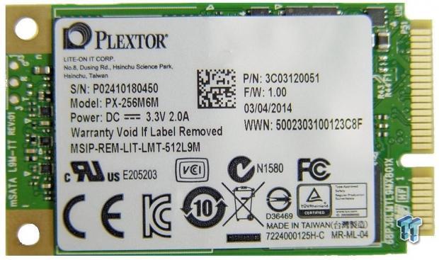 Plextor M6M 256GB mSATA SSD Review | TweakTown