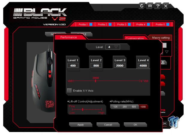 black v2 laser gaming mouse