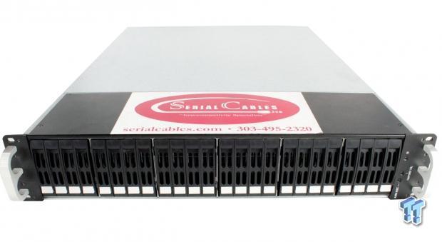 Serial Cables 24-bay 12Gbps SAS Enterprise JBOD Enclosure Review 62