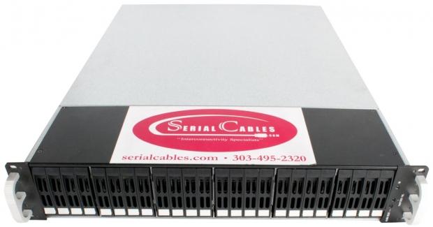 Serial Cables 24-bay 12Gbps SAS Enterprise JBOD Enclosure