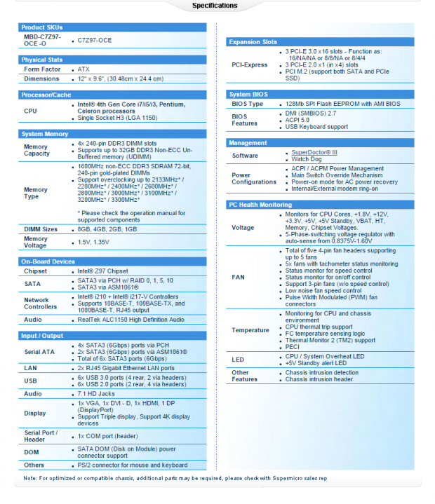 Supermicro C7Z97-OCE (Intel Z97) Motherboard Review 888