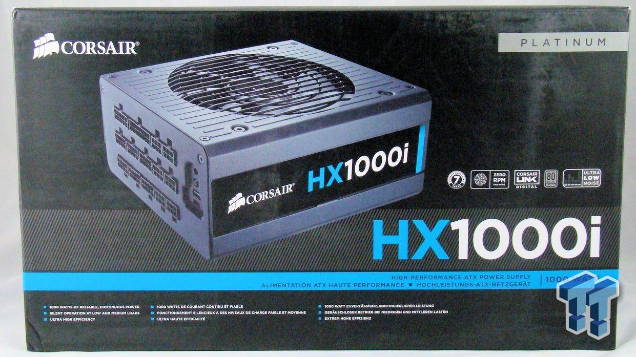 HX1000i 1000W 80 Platinum Power Review