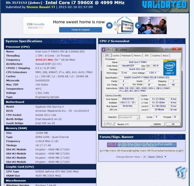 GIGABYTE X99-Gaming 5 (Intel X99) Motherboard Review 56 GIGABYTE X99-Gaming 5 (Intel X99) Motherboard Review 56