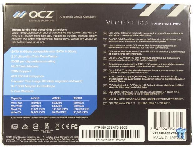 OCZ Vector 180 960GB SSD Review 08