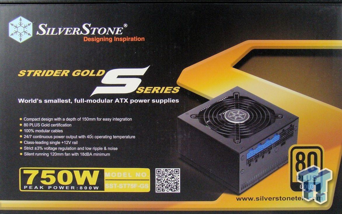 Silverstone Sst St75f Gs 750w 80 Plus Gold Power Supply Review Tweaktown