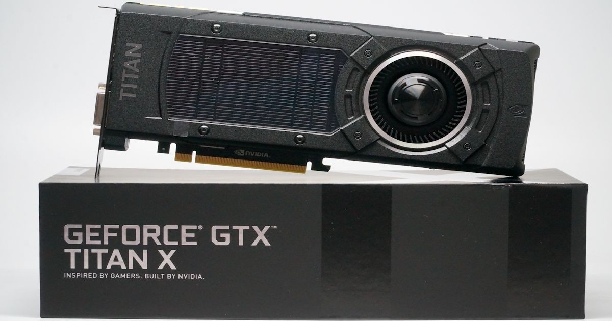 NVIDIA GIGABYTE GeForce GTX TITAN X 12GB
