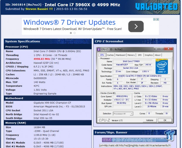 GIGABYTE X99-SOC Champion (Intel X99) Motherboard Review 60
