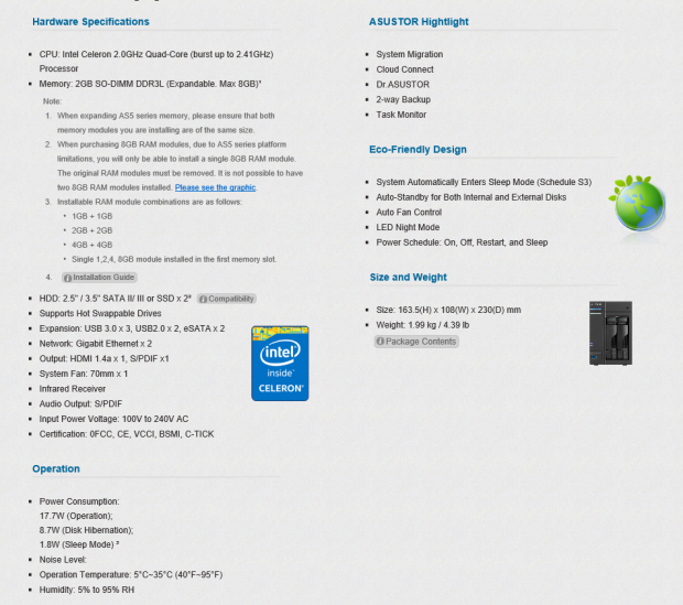 Asustor AS5102T Two-Bay Prosumer NAS Review 03