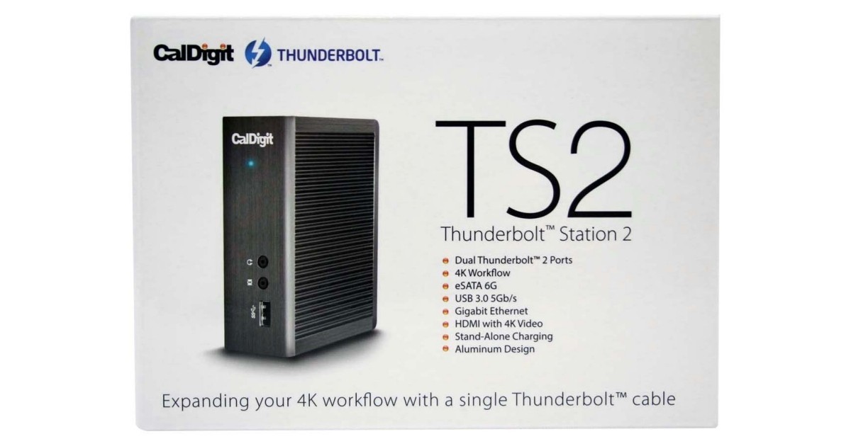 CalDigit Thunderbolt Station 2 Docking Device Review