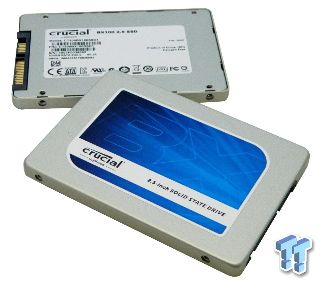 Crucial - BX500 1 To - 2.5 SATA III (6 Gb/s) - SSD Interne - Rue