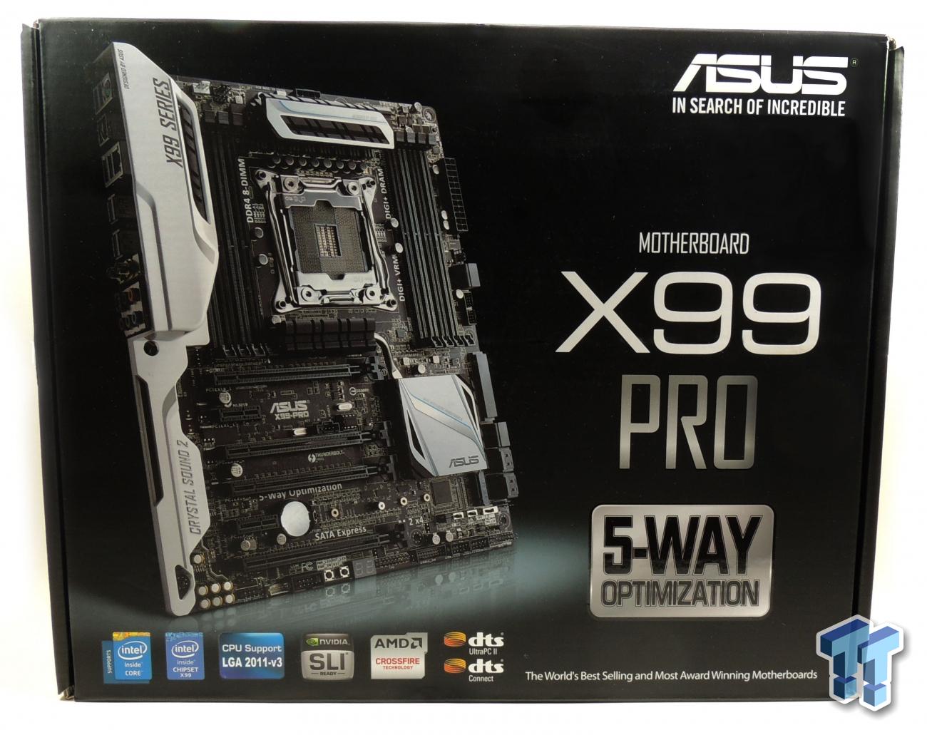 ASUS X99-PRO Motherboard (Intel X99) Review