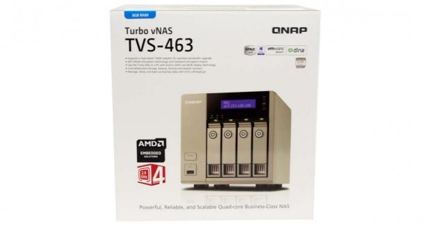 QNAP Turbo vNAS TVS-463 SMB NAS Appliance