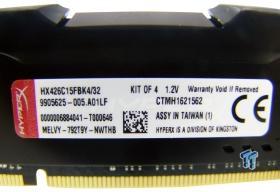 Kingston HyperX Fury DDR4-2666 32GB Quad-Channel Memory Kit Review 04