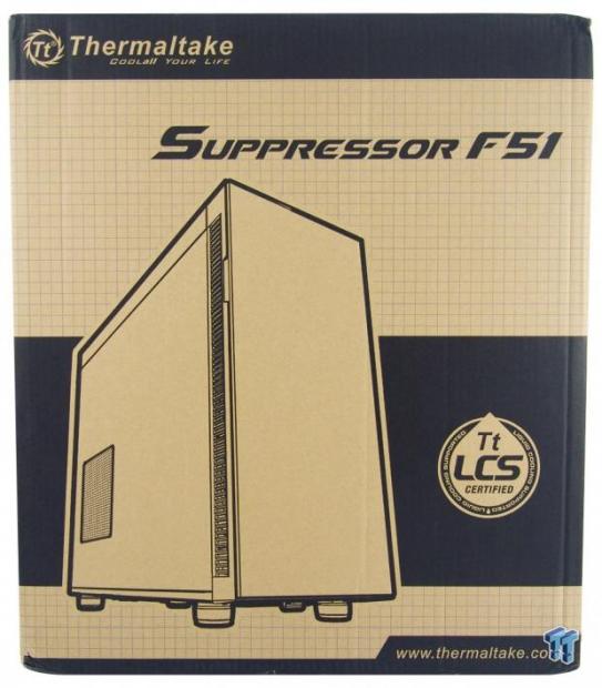 Thermaltake Suppressor F51 Mid-Tower Chassis Review 02