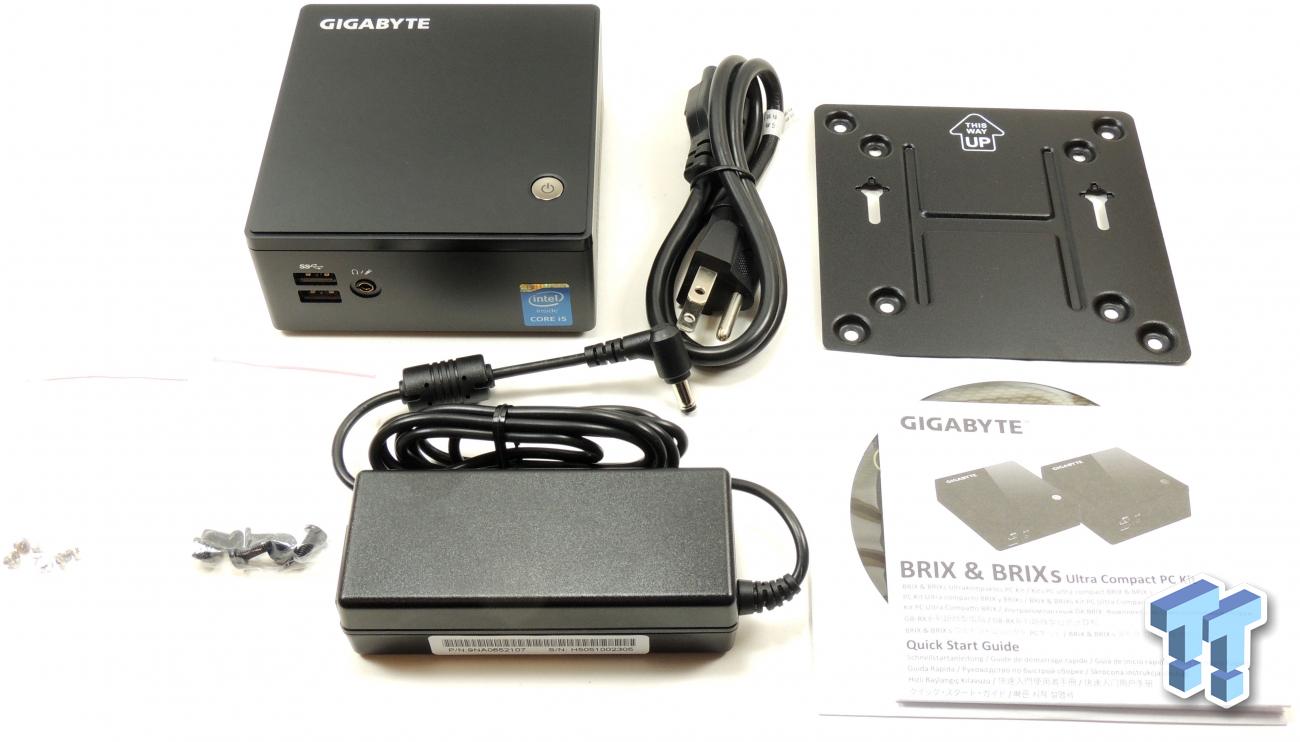 GIGABYTE BRIX s BXi5H-5200 Ultra Compact Mini PC Review 