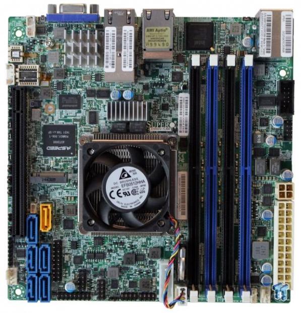 Supermicro X10SDV-TLN4F (Intel Xeon D) Server Motherboard Review