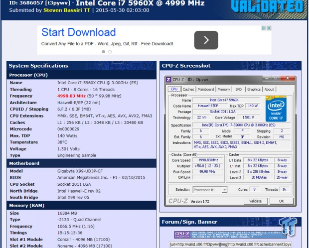 GIGABYTE X99-UD3P (Intel X99) Motherboard Review 54