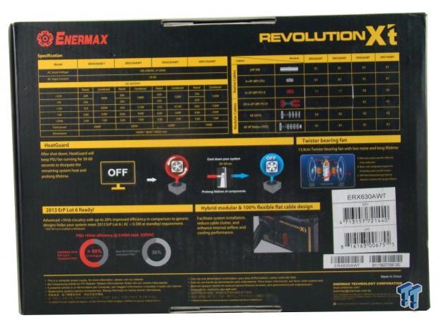 Enermax Revolution X't 630W 80 PLUS Gold Power Supply Review