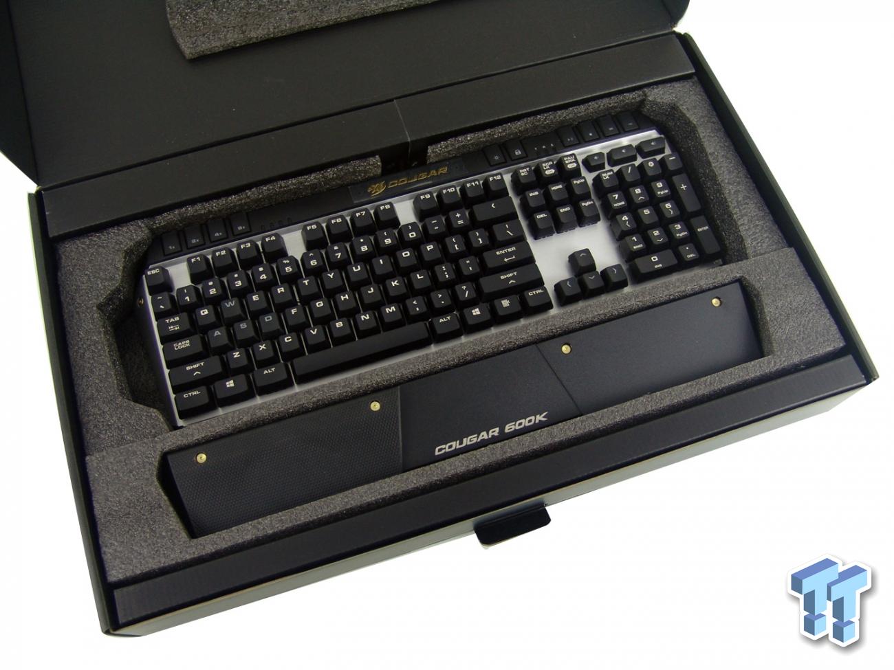 Cougar 600K Mechanical Gaming Keyboard Review