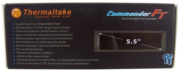 Thermaltake Commander FT Touchscreen Fan Controller Review 05 Thermaltake Commander FT Touchscreen Fan Controller Review 05