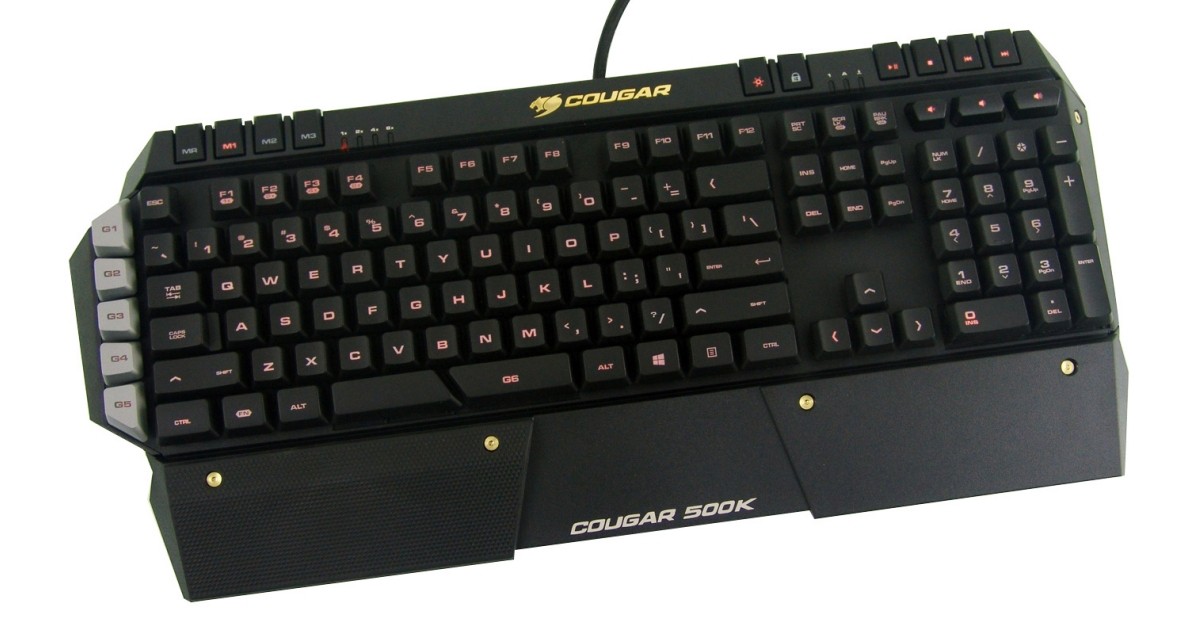 cougar 500k gaming keyboard