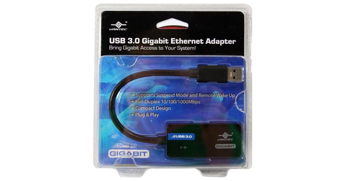 Vantec CBU300GNA USB 3.0 Gigabit Network Adapter Review TweakTown