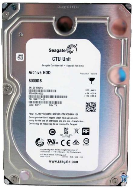 Seagate Archive 8TB ST8000AS002 HDD Review