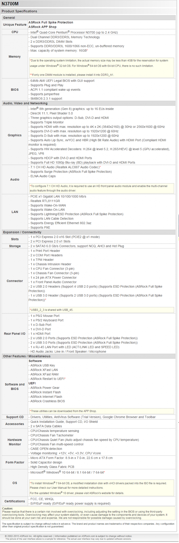 ASRock N3700M Braswell Micro-ATX SFF PC Motherboard Review 02