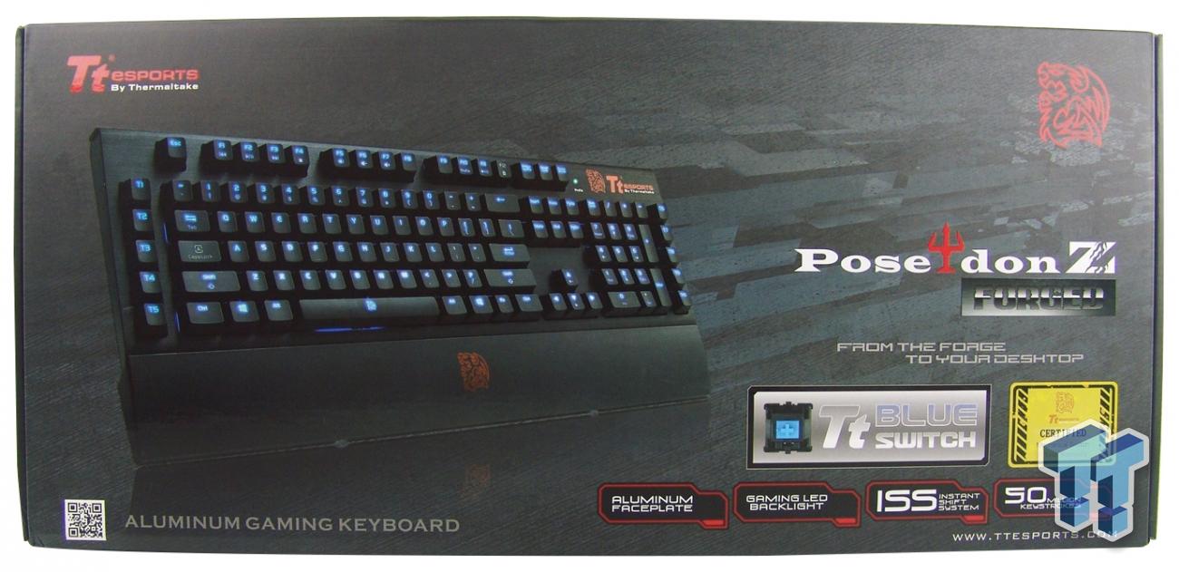 Tt eSPORTS Poseidon Z Forged Mechanical Gaming Keyboard Review 