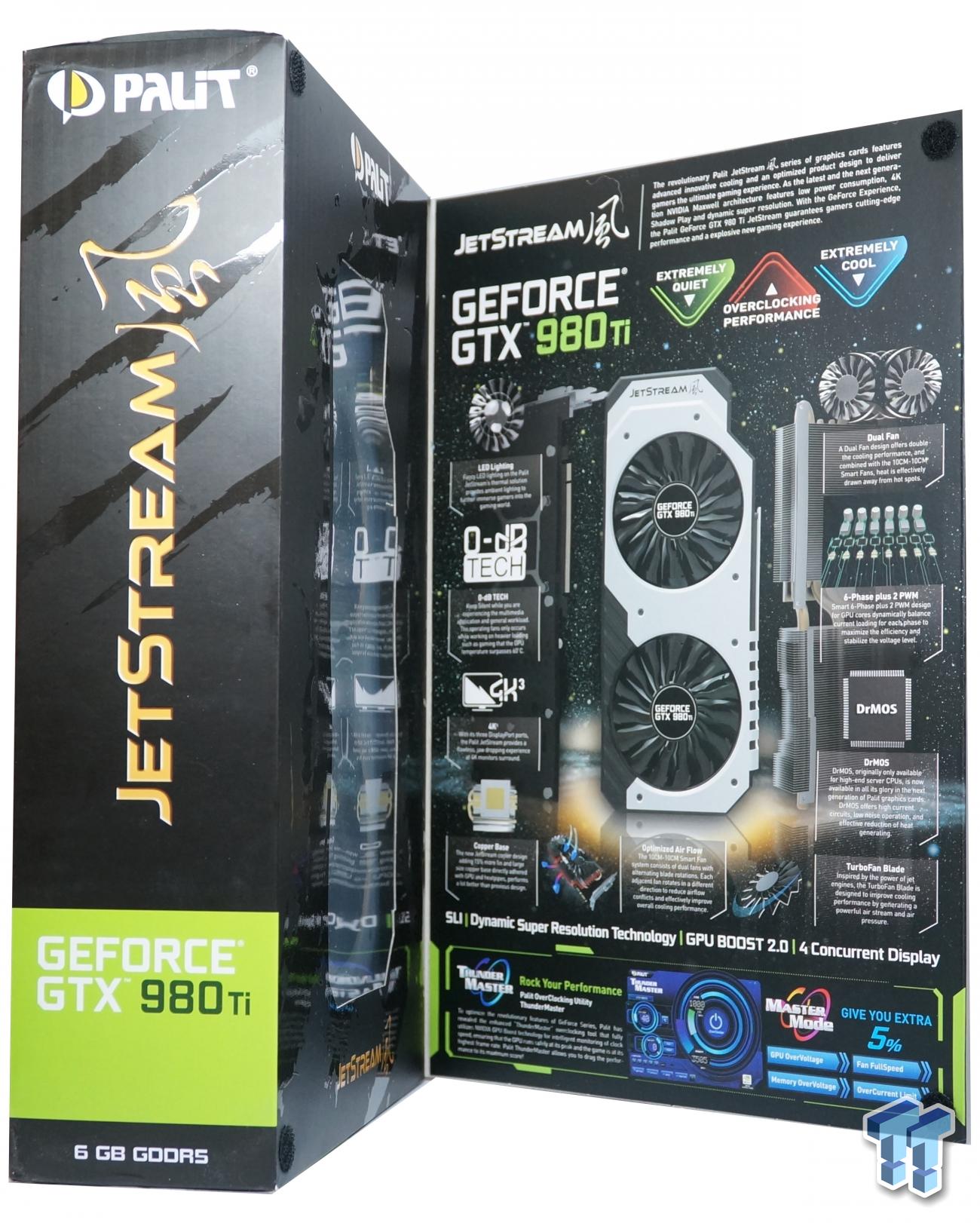 Palit GeForce GTX 980 Ti Super JetStream Video Card Review | TweakTown