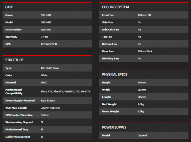 Sentey SS6-2440 Slim Series Micro-ATX Tower Chassis Review