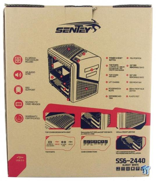 Sentey SS6-2440 Slim Series Micro-ATX Tower Chassis Review 04 Sentey SS6-2440 Slim Series Micro-ATX Tower Chassis Review 04