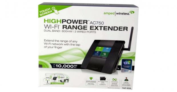 Amped Wireless TAP-EX2 AC750 Wireless Range Extender