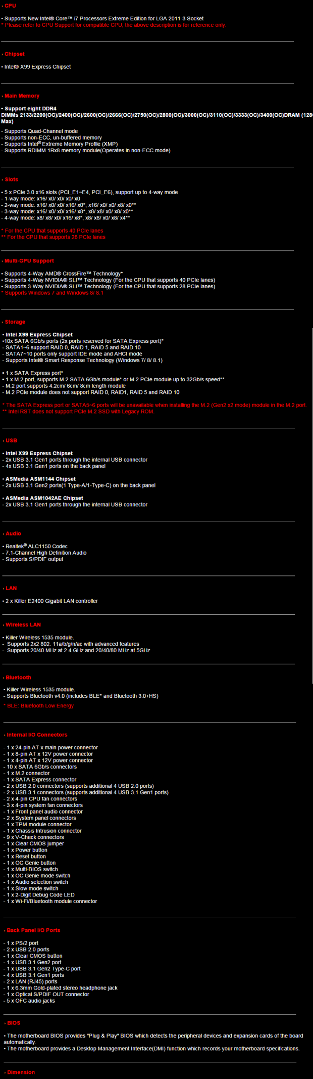 MSI X99A GODLIKE GAMING (Intel X99) Motherboard Review 02