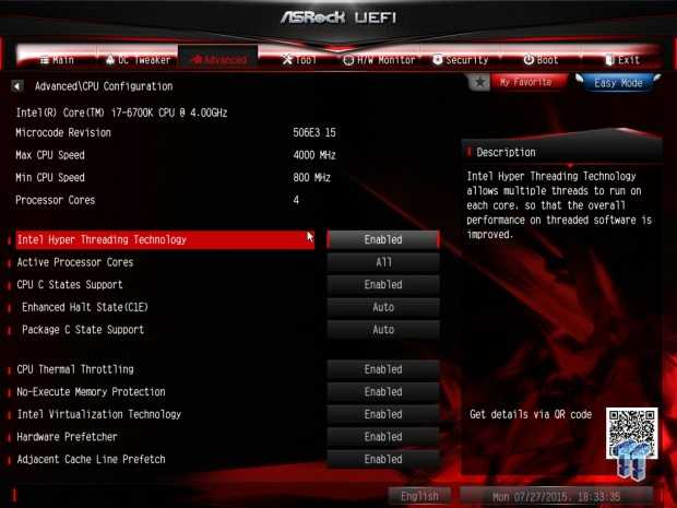 Open Gallery ASRock Fatal1ty Z170 Gaming K6 (Intel Z170) Motherboard Review 43