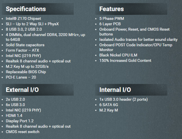 EVGA Z170 FTW (Intel Z170) Motherboard Review 02