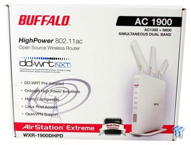 Etablere træ underkjole Buffalo WXR-1900DHP DD-WRT NXT AC1900 Wireless Router Review | TweakTown