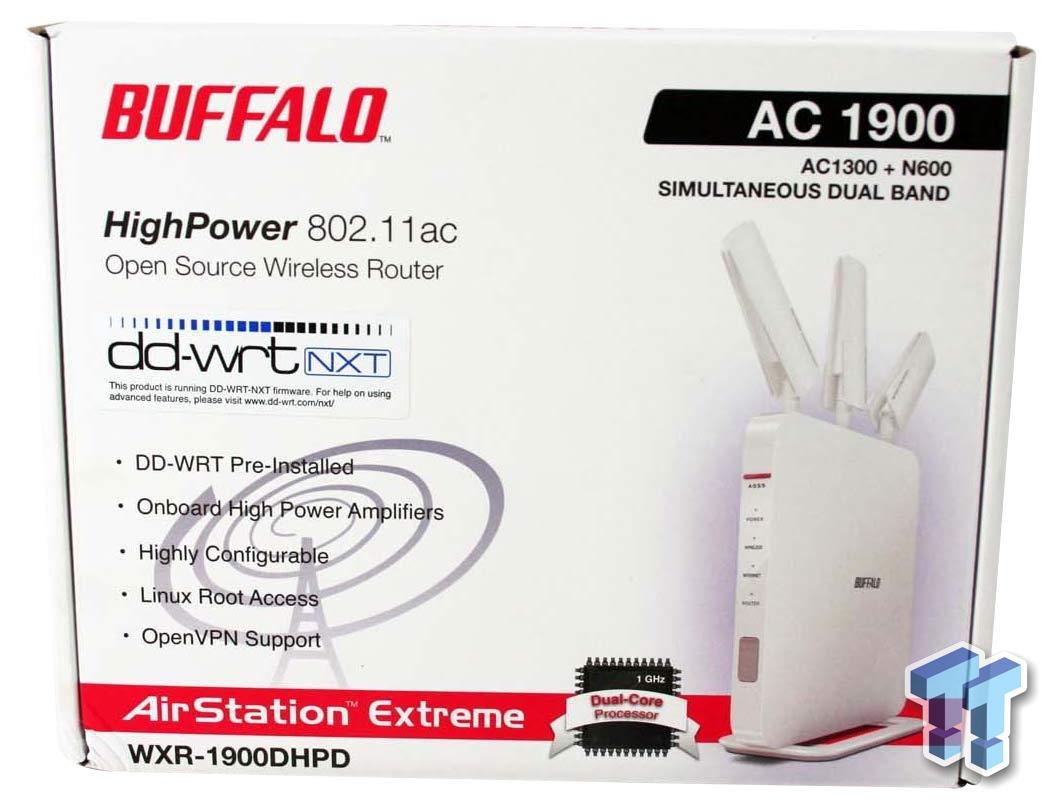 Buffalo WXR-1900DHP DD-WRT AC1900 Wireless Router Review |